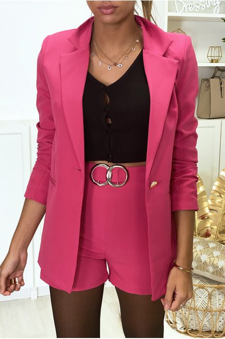 ensemble tailleur short