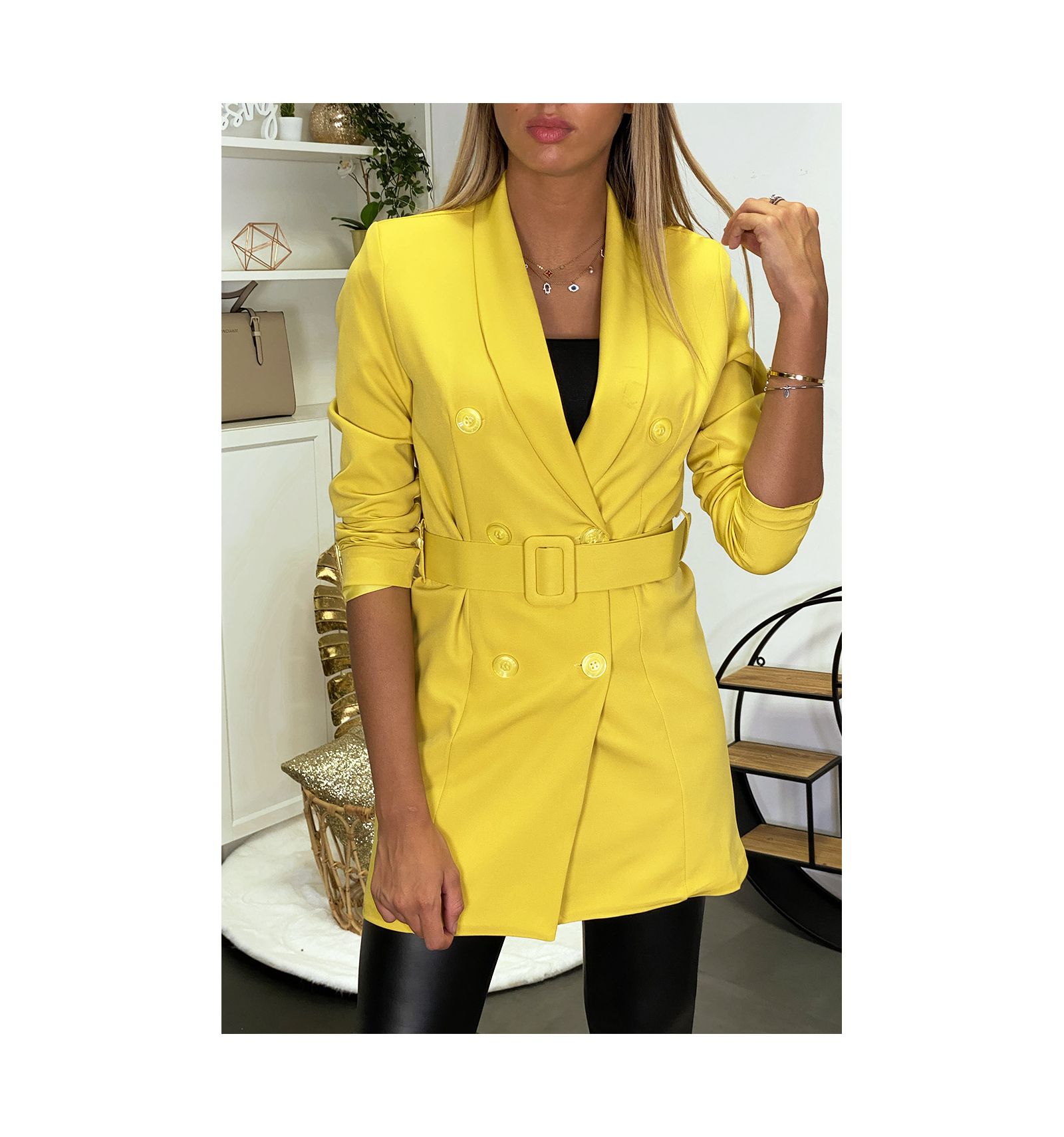 nike blazer jaune