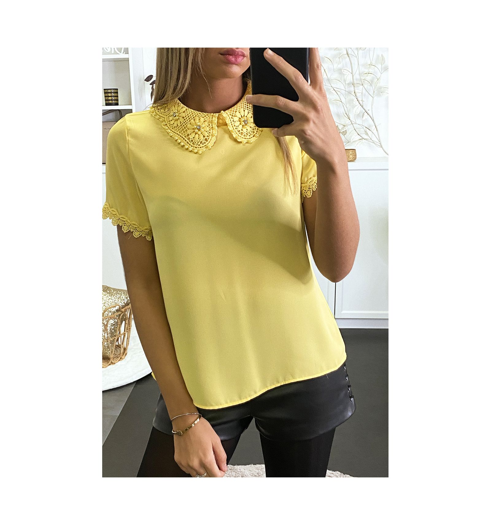 robe pull col claudine