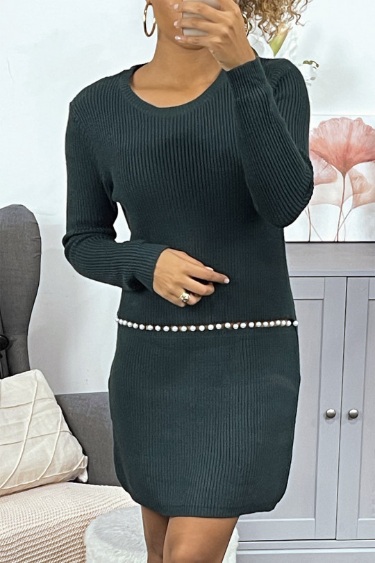 robe pull vert sapin