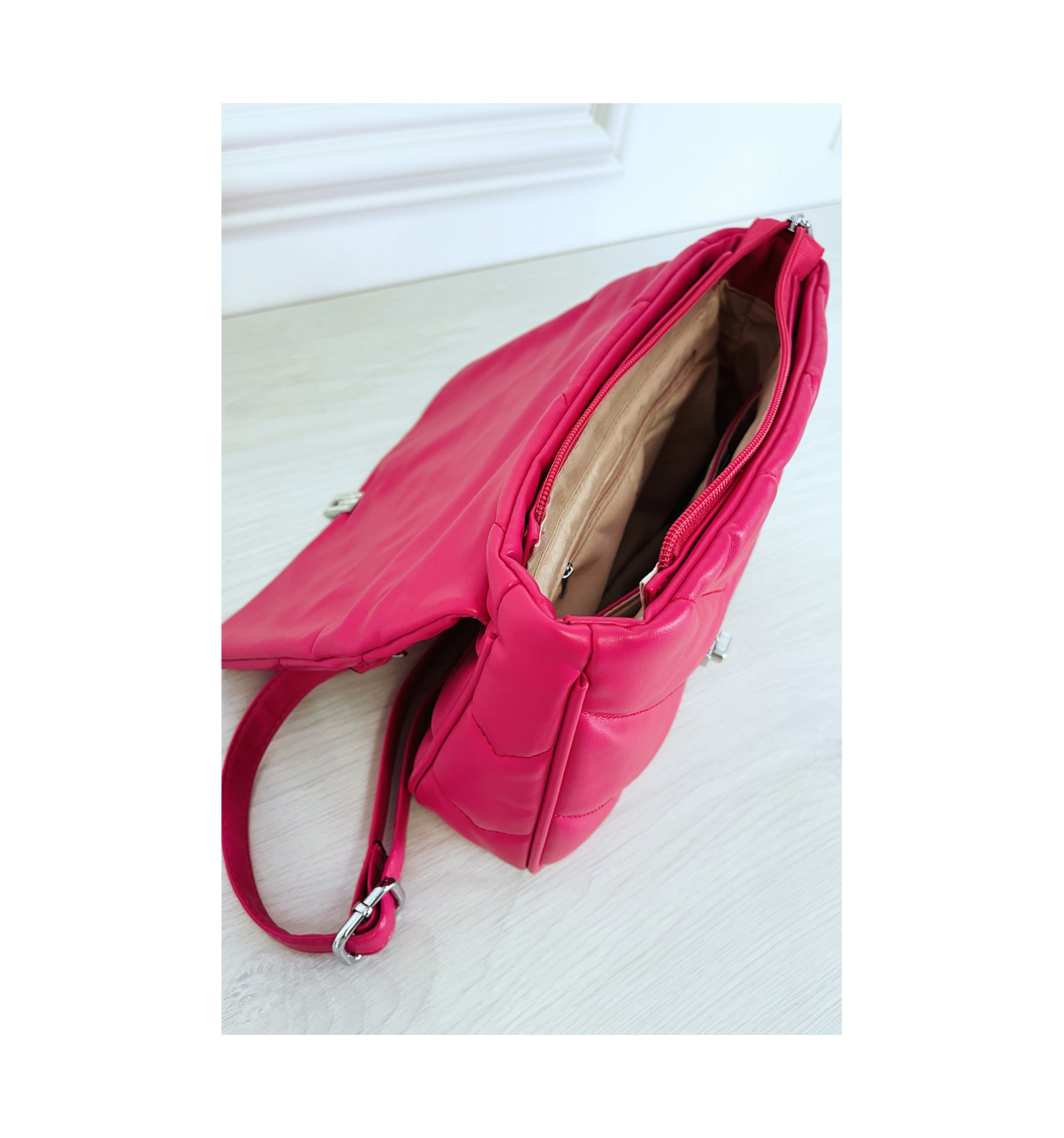 sac fushia camel