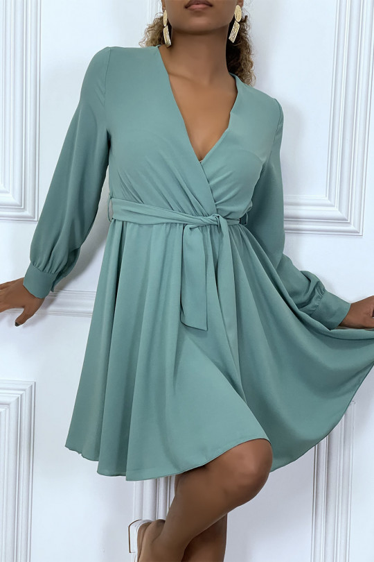 robe patineuse verte