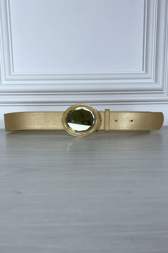 Ceinture dorée avec boucle bijoux Ceinture dorée avec boucle bijoux