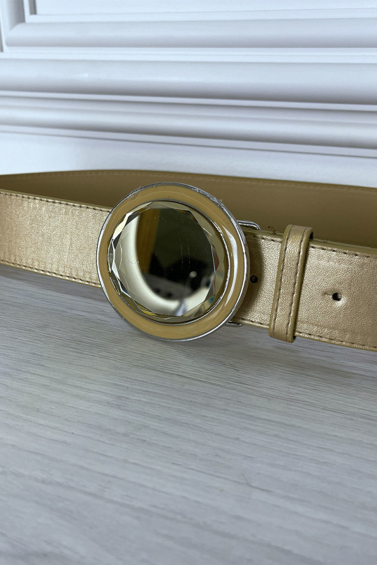 Ceinture dorée avec boucle bijoux Ceinture dorée avec boucle bijoux