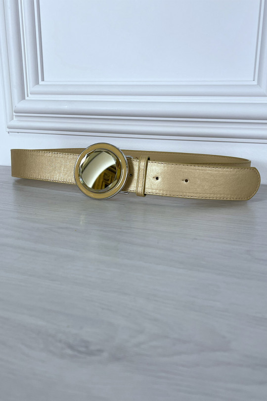 Ceinture dorée avec boucle bijoux Ceinture dorée avec boucle bijoux