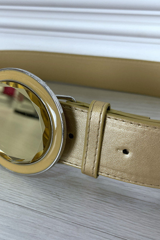 Ceinture dorée avec boucle bijoux Ceinture dorée avec boucle bijoux