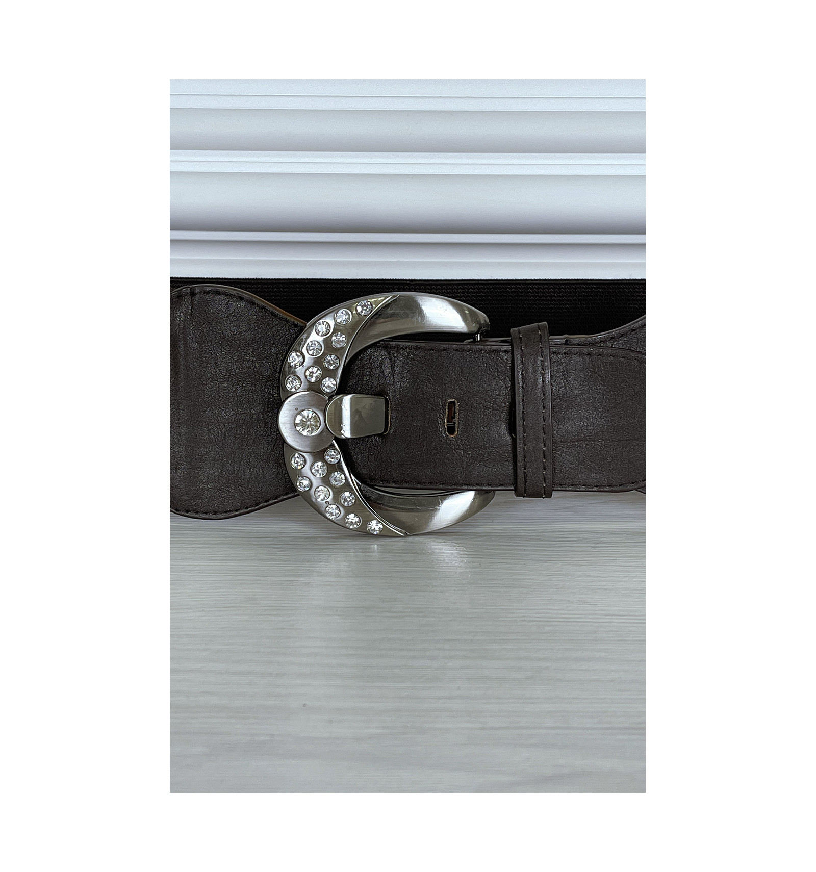 ceinture marron robe