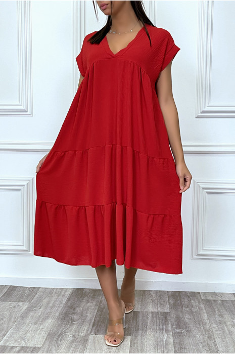 robe ample rouge