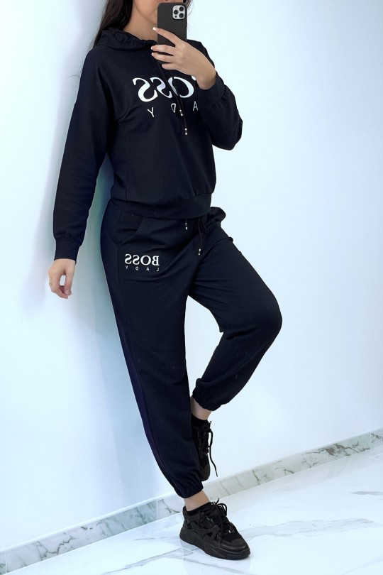 Ensemble survêtement jogging marine pour femme Ensemble survêtement jogging marine pour femme