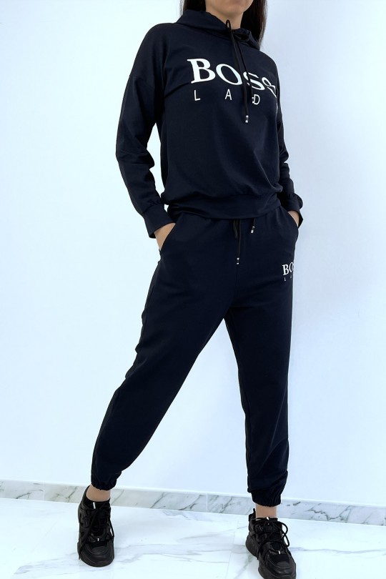 Ensemble survêtement jogging marine pour femme Ensemble survêtement jogging marine pour femme