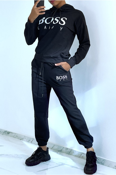 ensemble jogging femme noir