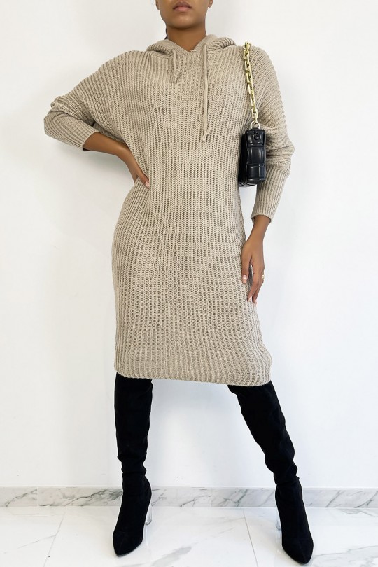 robe en maille oversize