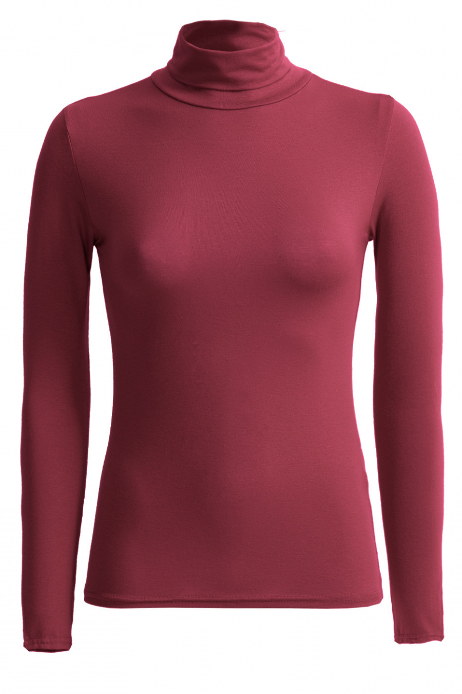 sous pull rouge femme