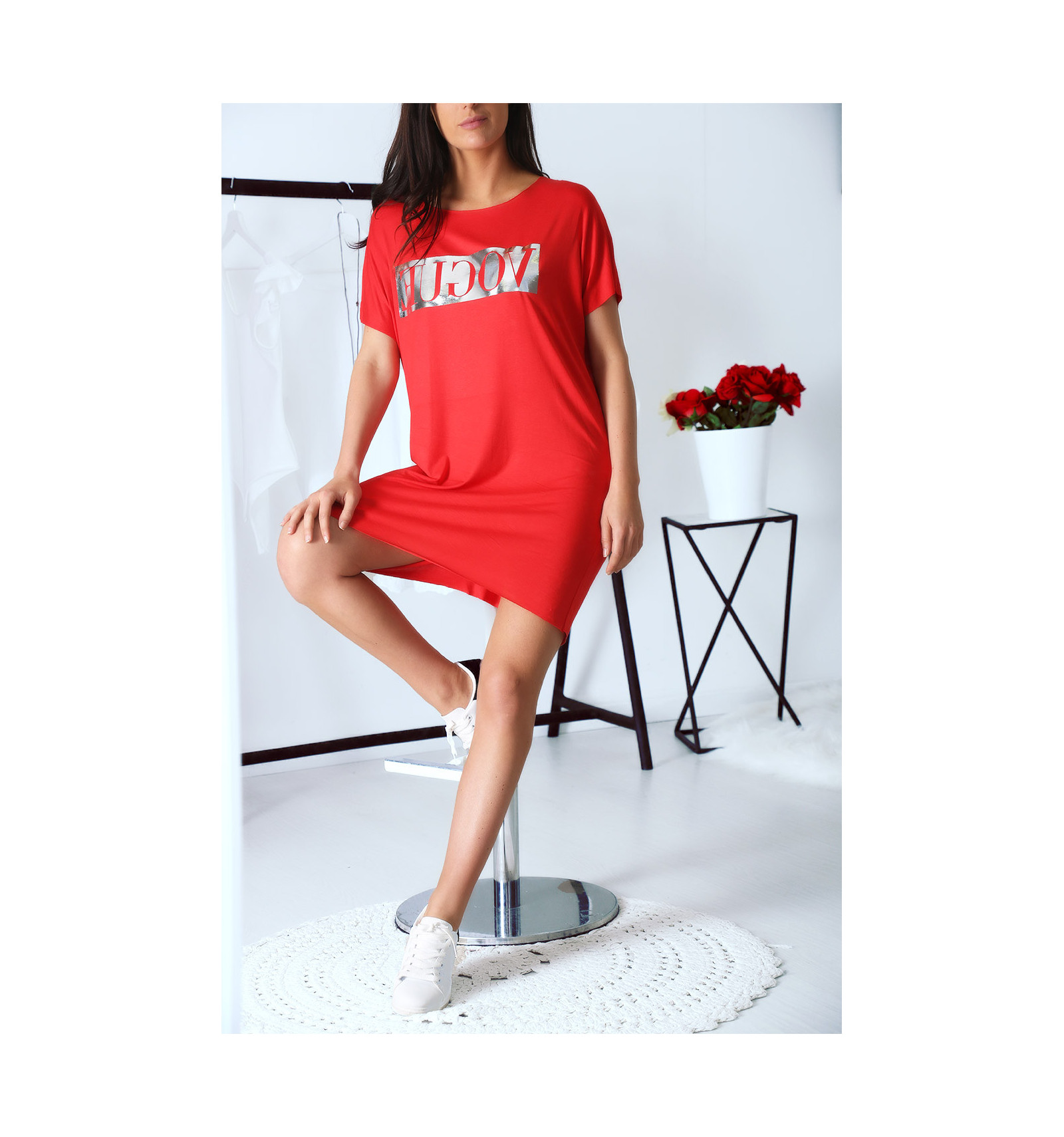 vogue t shirt dress