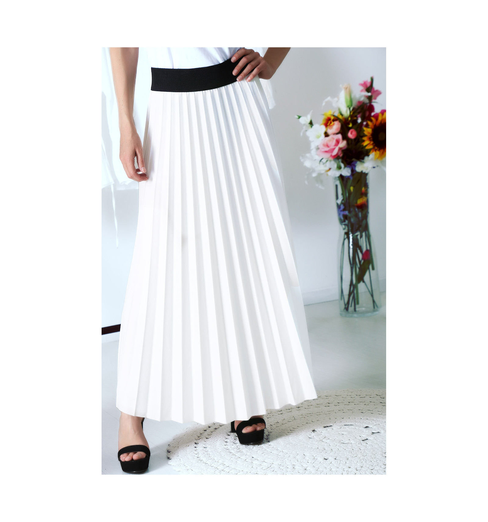 jupe longue elastique