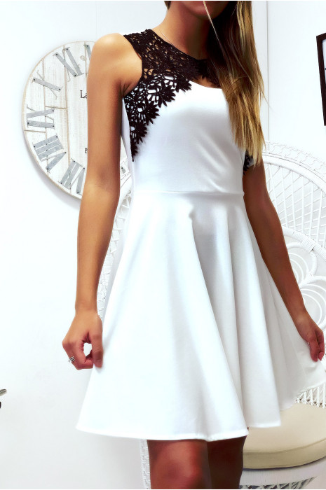 robe evasee noire