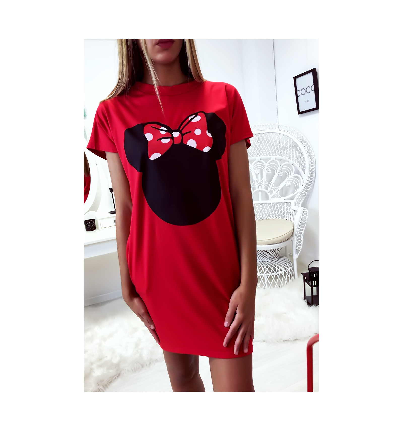 robe pull minnie femme