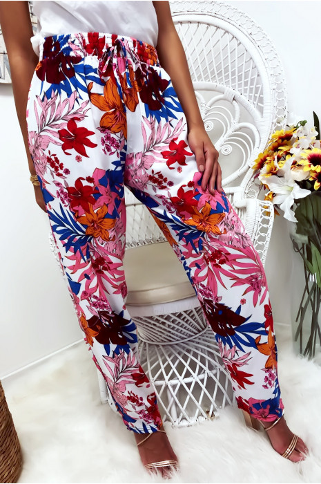 lacet fleuri