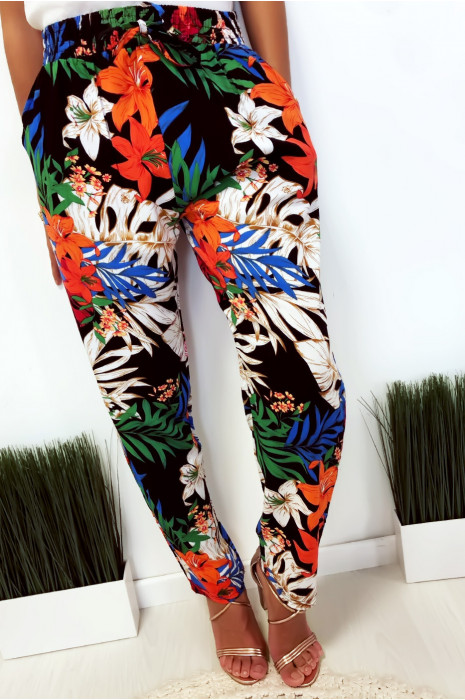 lacet fleuri
