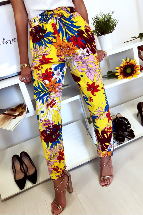 lacet fleuri