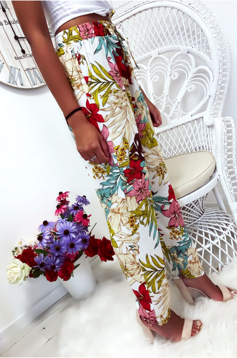 lacet fleuri