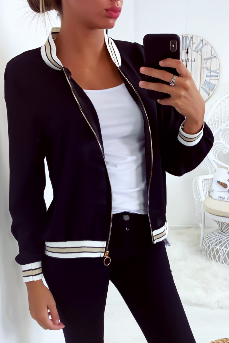 jolie petite veste d'été légère en noir jolie petite veste d'été légère en noir