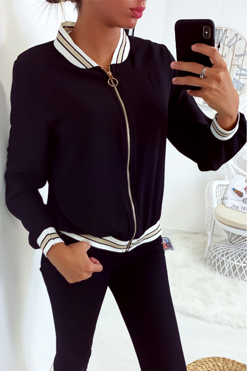 jolie petite veste d'été légère en noir jolie petite veste d'été légère en noir