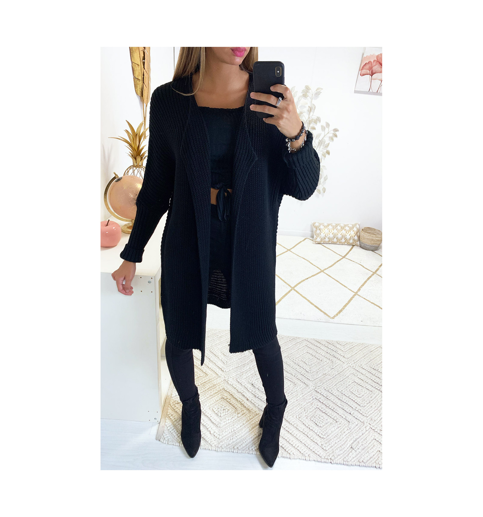 bat cardigan