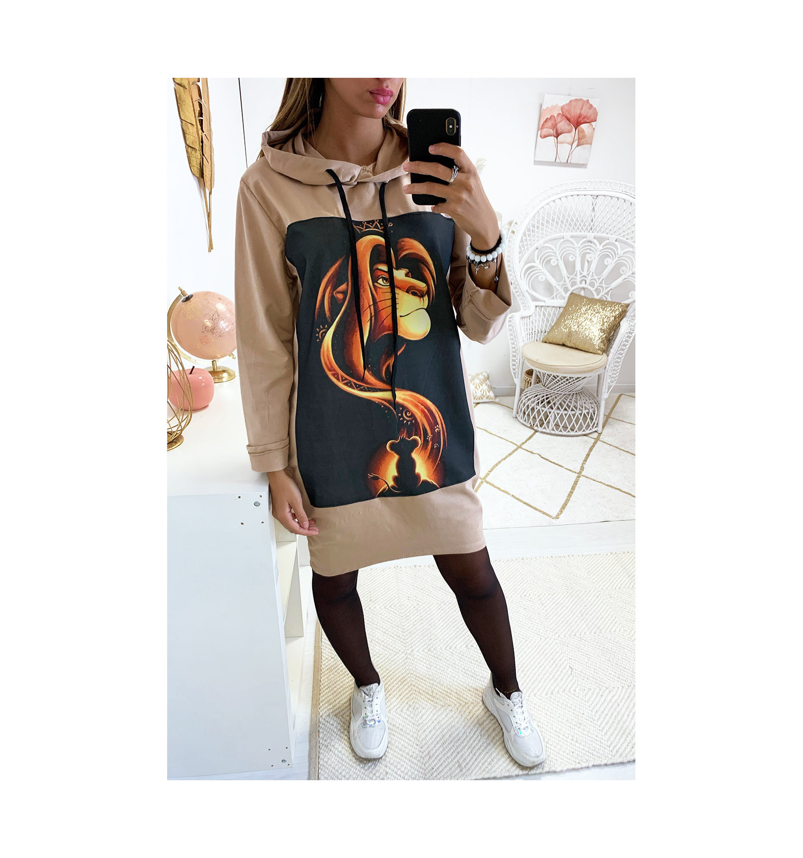 robe pull le roi lion