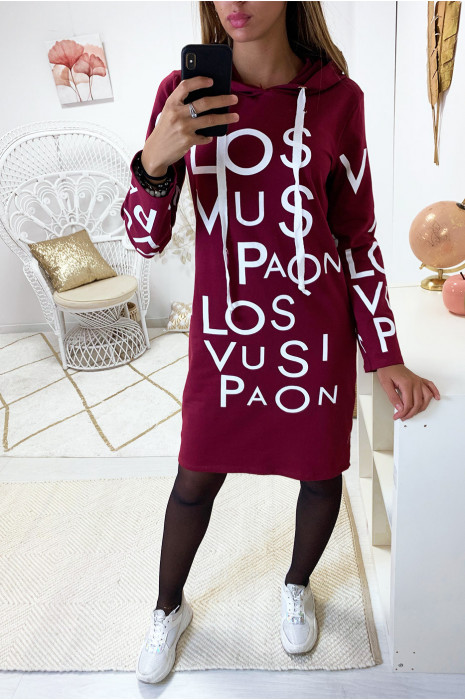 jogging avec ecriture devant