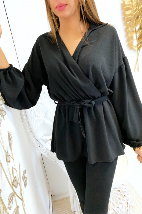 chemise cache coeur