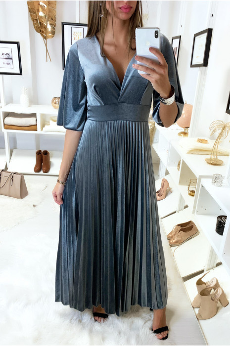 robe longue pull hiver