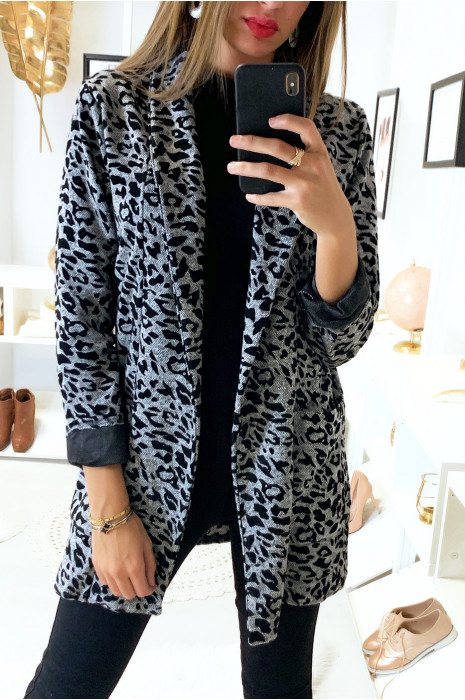 veste leopard