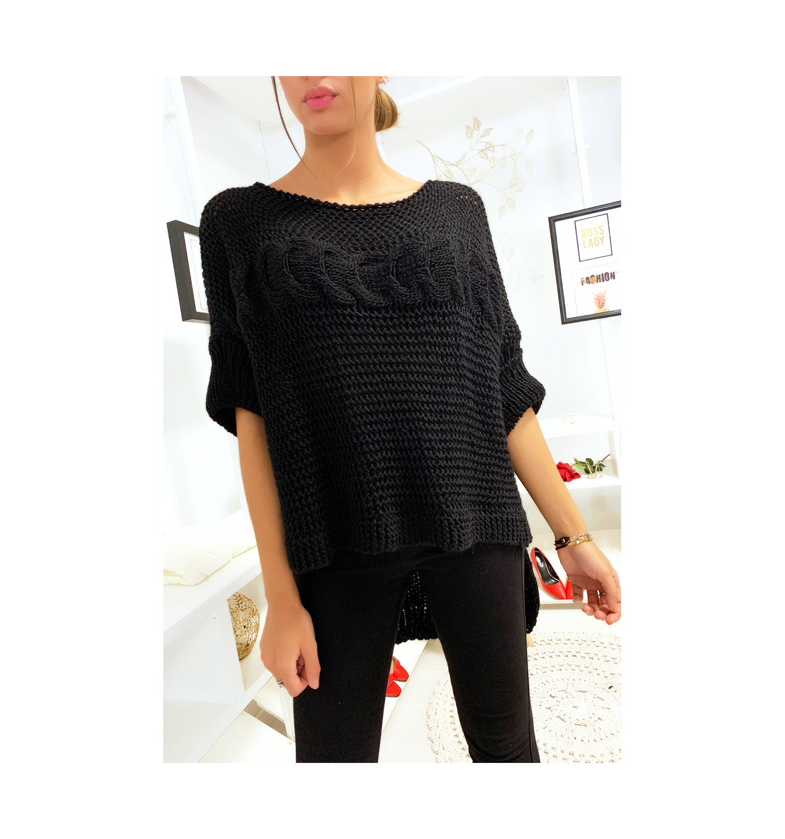 Musthave Trui Dames Zwart | Musthavesforreal.com