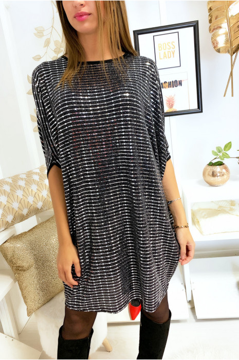 tunique paillette disco