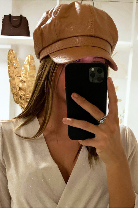 Gavroche simili cuir Clearance