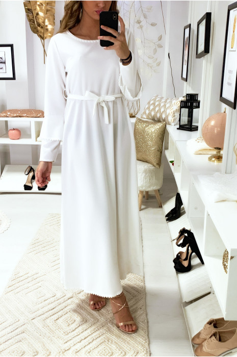 robe longue une manche