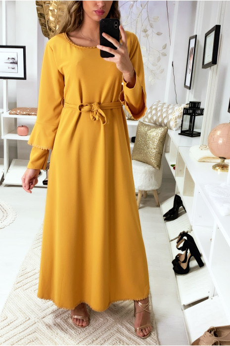 robe moutarde
