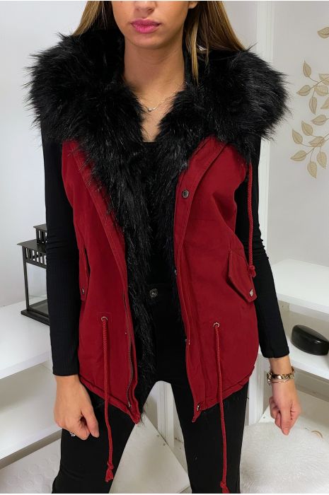 veste fourrée