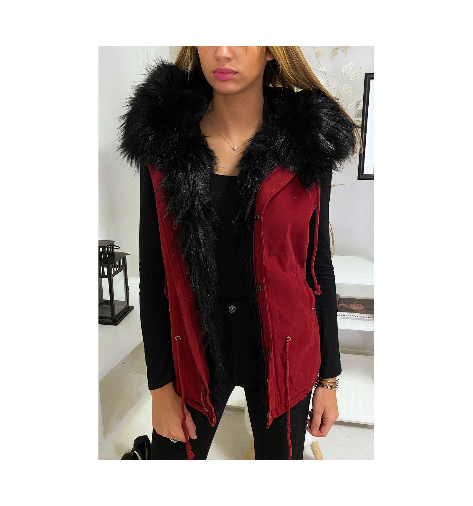 veste fourrée