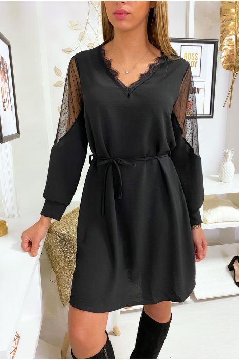 robe noire ample