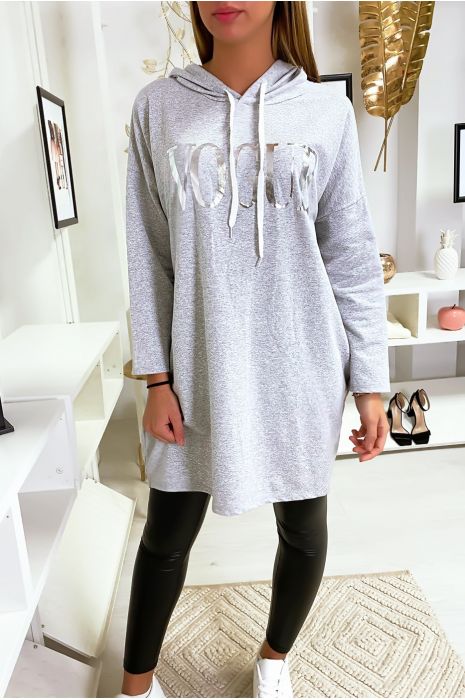 robe pull a capuche