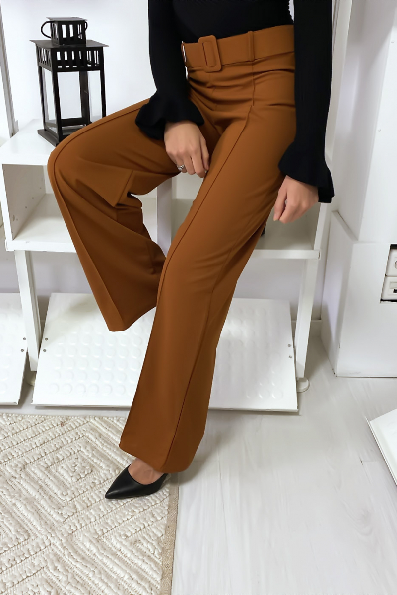 Palazzo Trousers in Camel - Multifaceted fashion - Discover now!