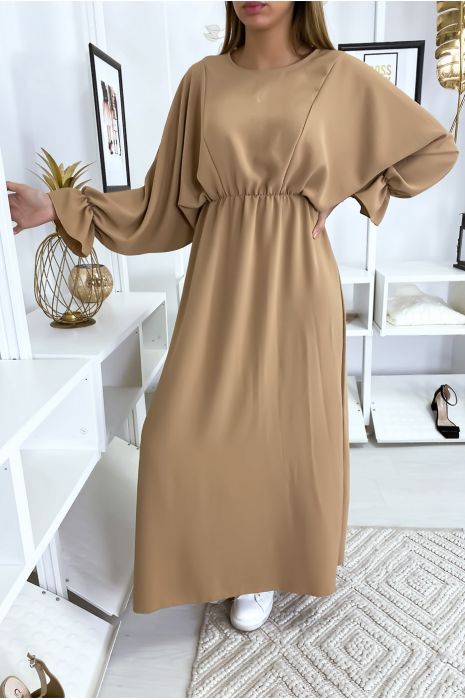 robe beige hiver