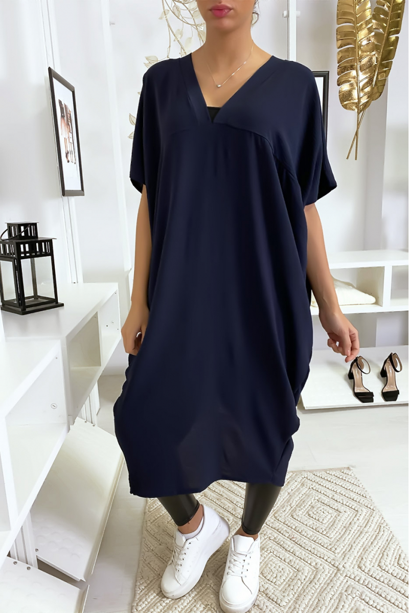 Robe marine longue et ample Robe marine longue et ample