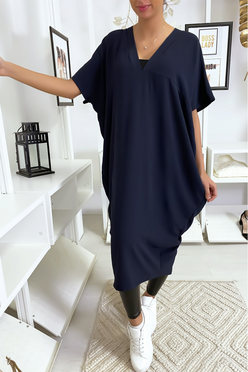 Robe marine longue et ample Robe marine longue et ample