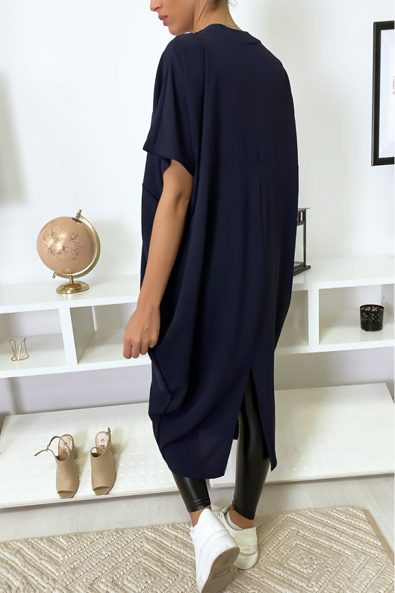 Robe marine longue et ample Robe marine longue et ample