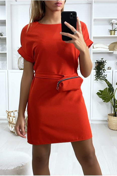 robe rouge chic