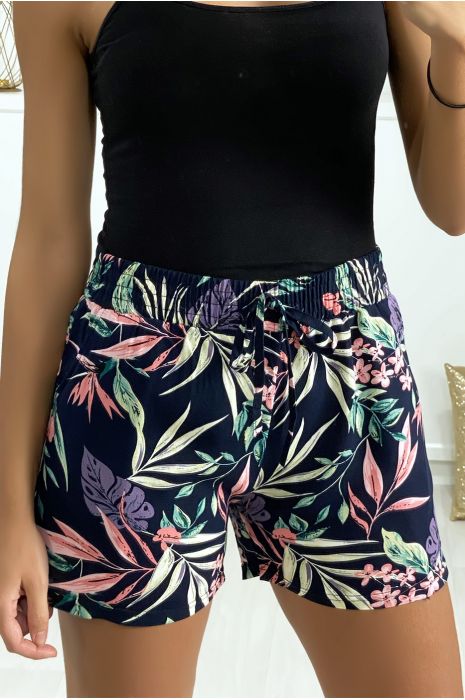 Short fleuri femme Clearance