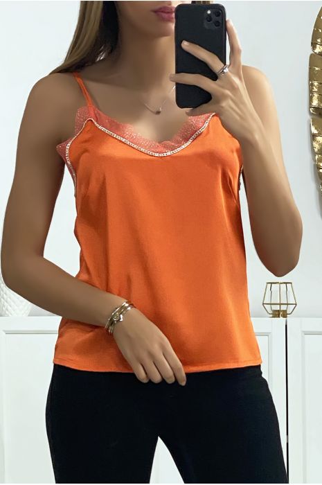 tank top satin